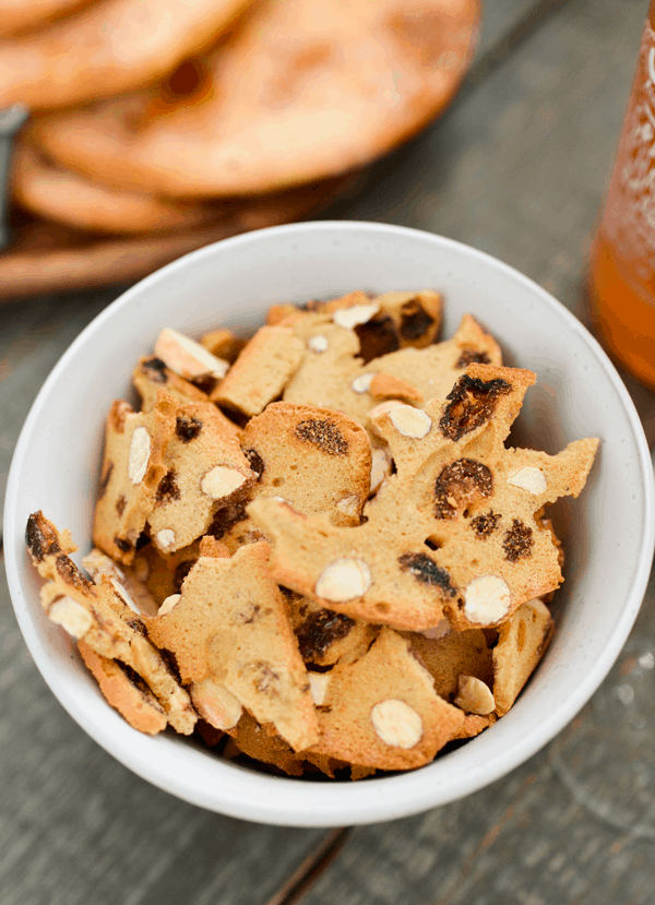 Crunchy snacks are a great finger food idea for easy summer entertaining. 