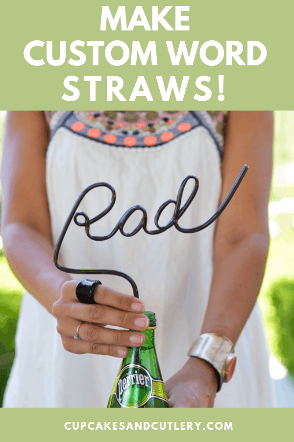 where to buy custom name and word straws 