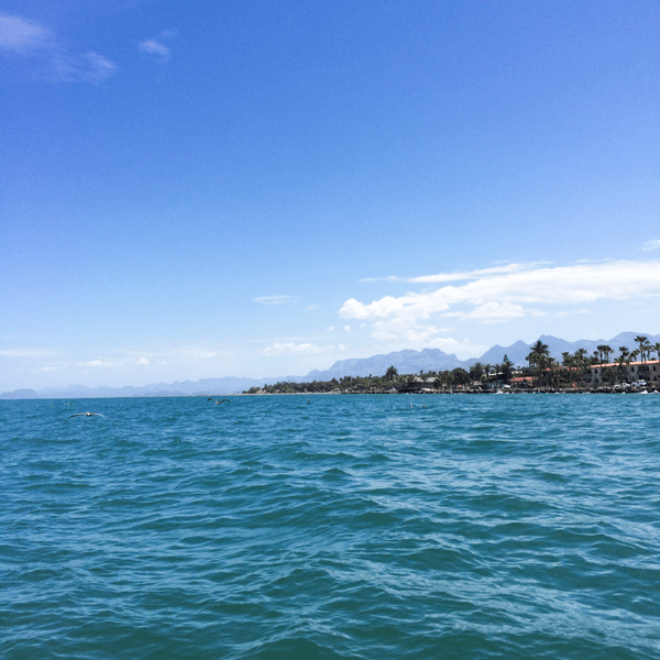 The town of Loreto, Mexico.