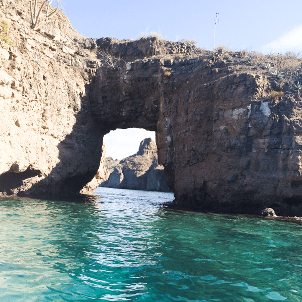 Exploring the islands of Loreto, Mexico. 