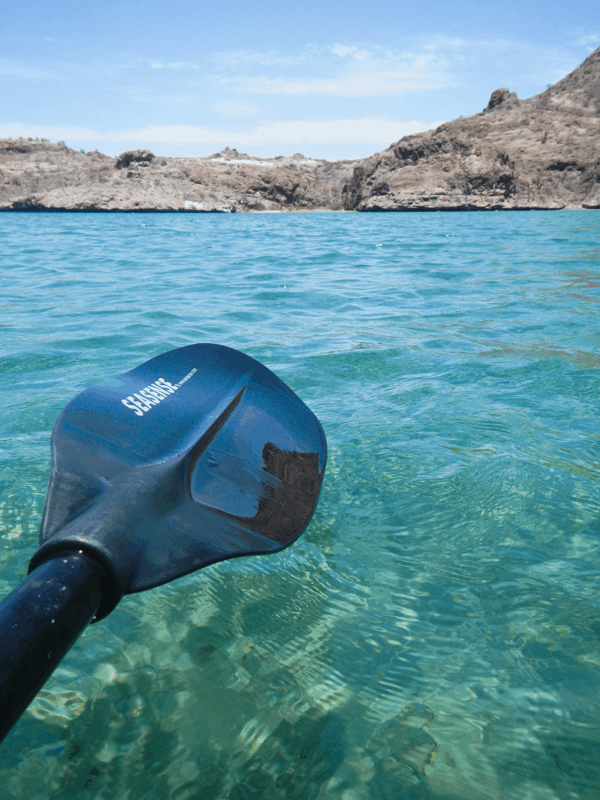 Kayaking in Loreto, Mexico. 