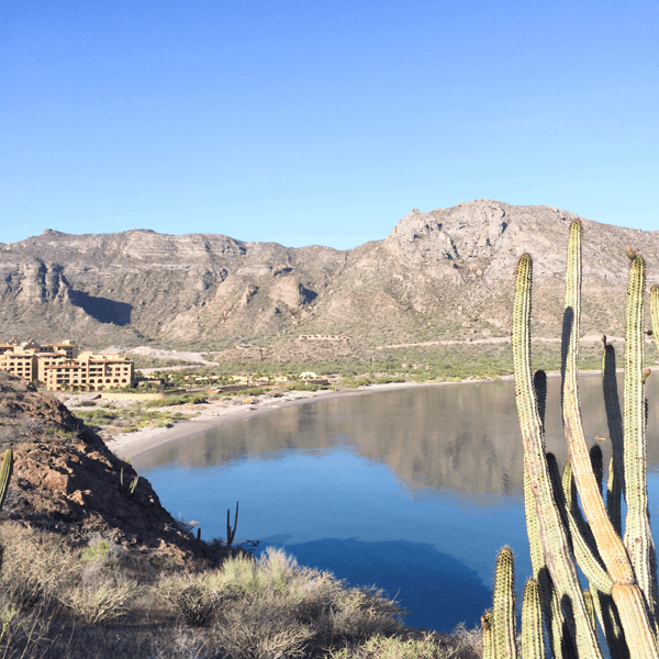 Villa del Palmar Loreto in Mexico, Baja California. 