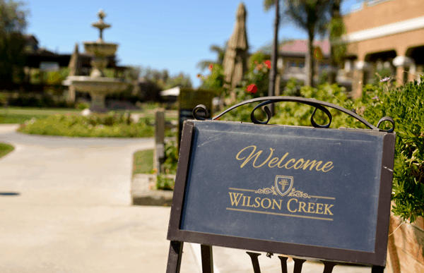 Wine tasting at Wilson Creek Winery in Temecula.