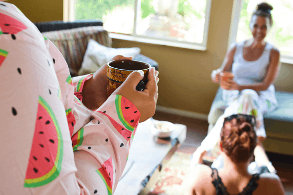 Pajama party with @pjsalvage for our creative retreat to Palm Springs. #campmixalot. // cupcakesandcutlery.com