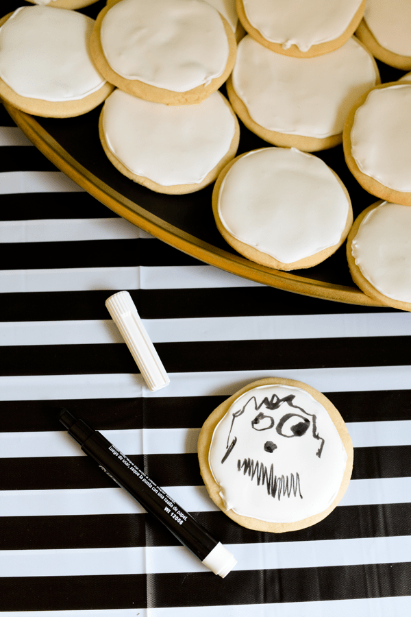 Draw your own monster cookies. 