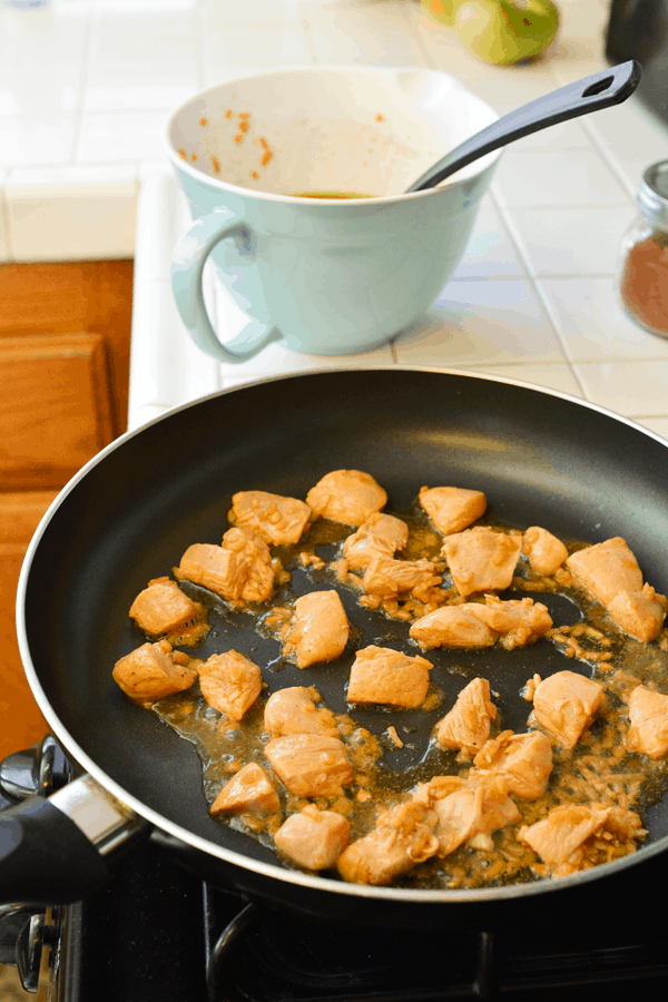 How to make chicken stir fry for an easy weeknight dinner.