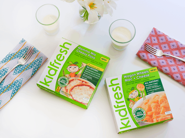 kidfresh frozen meals for a healthy weeknight dinner in a pinch.