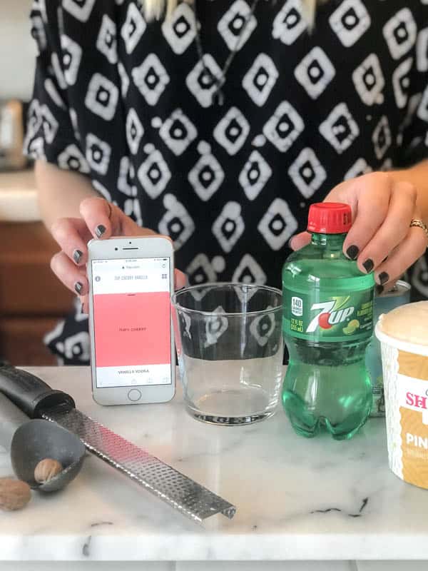 How to use 7UP's Digital Bartender app