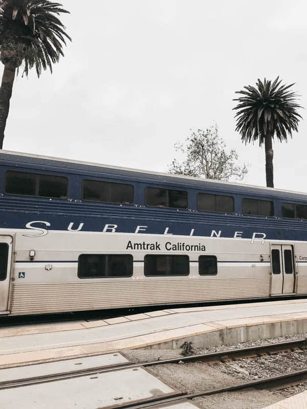 Amtrak's Pacific Surfliner is a great way to travel the coast of California.