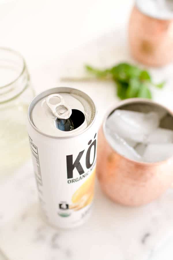 Cocktail recipe for Kombucha Moscow Mule