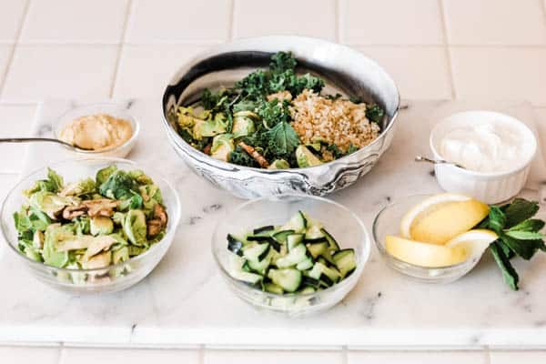 How to Make Mediterranean Bowls for lunch or dinner