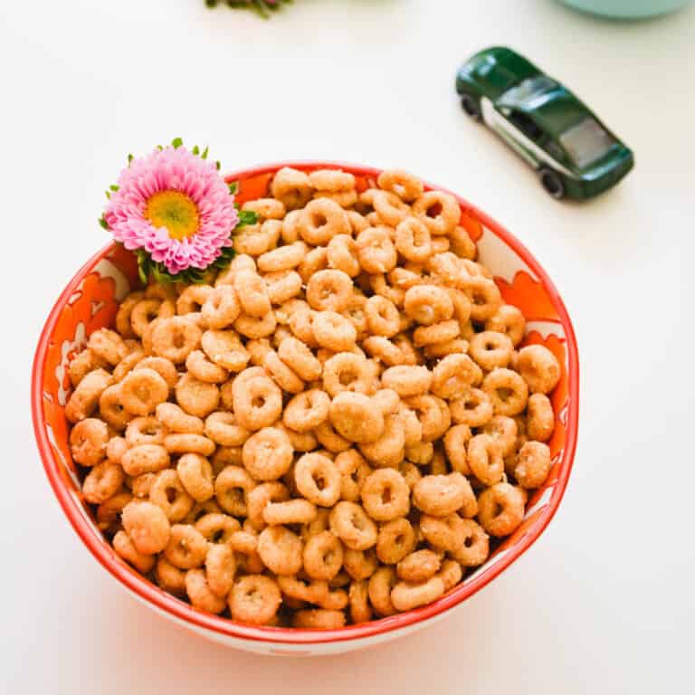 Fried Cheerios Recipe with Truffle Oil and Parmesan