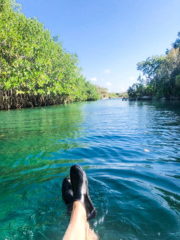 water activities at xel ha park