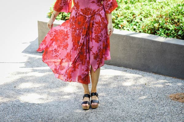 drama dress for summer from cabi Blooming Blush collection