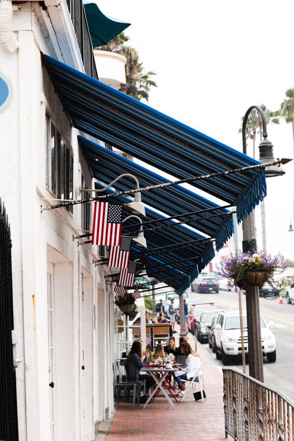 a view of a street in san clemente, ca