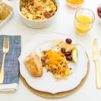 vegetarian breakfast scramble recipe