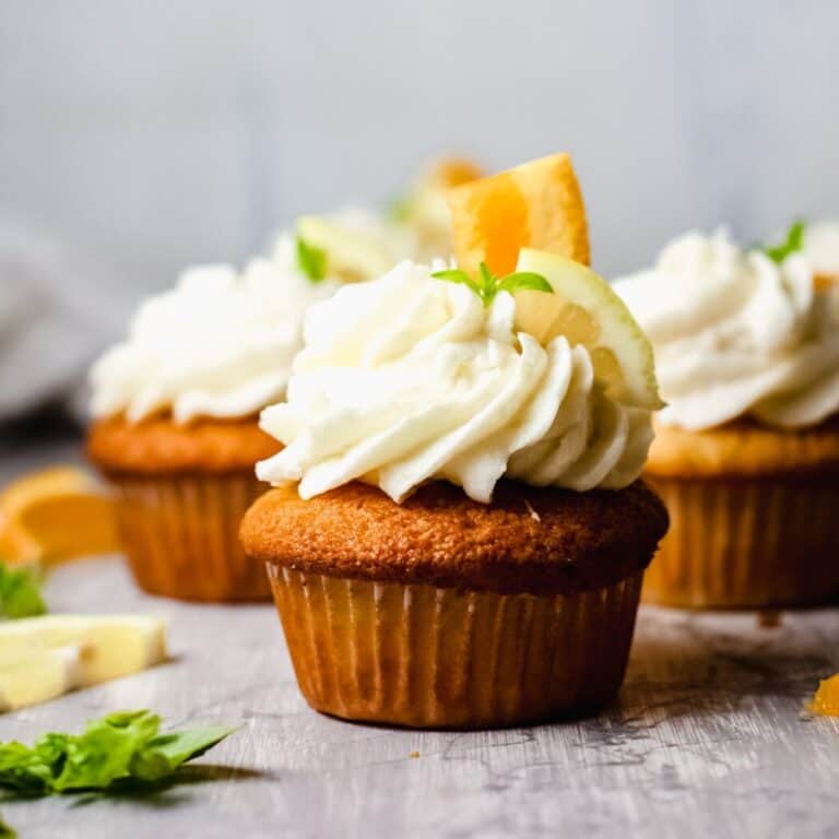 Sangria Cupcakes (with Cake Mix!)