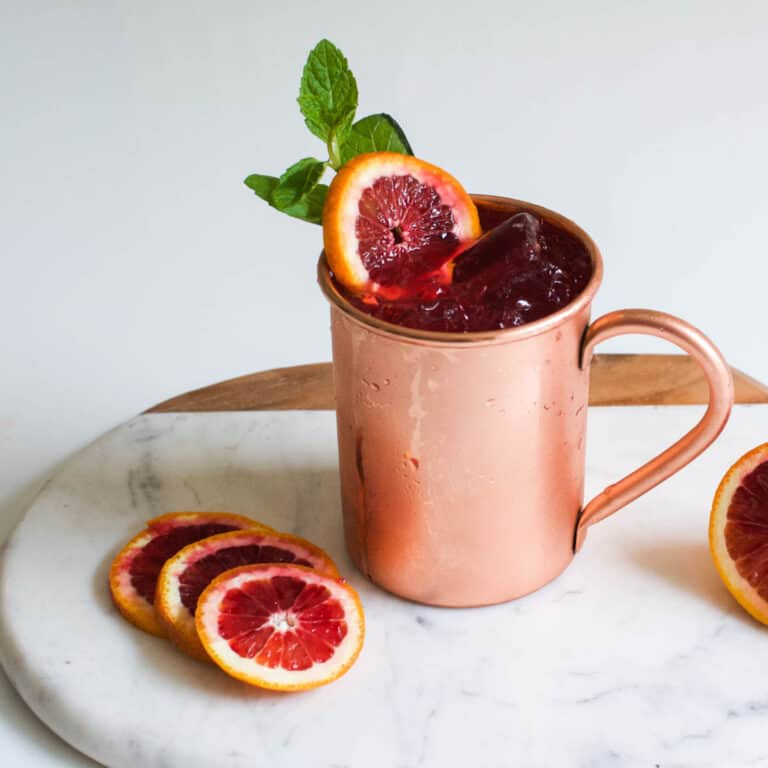 Thirst-Quenching Blood Orange Moscow Mule Recipe