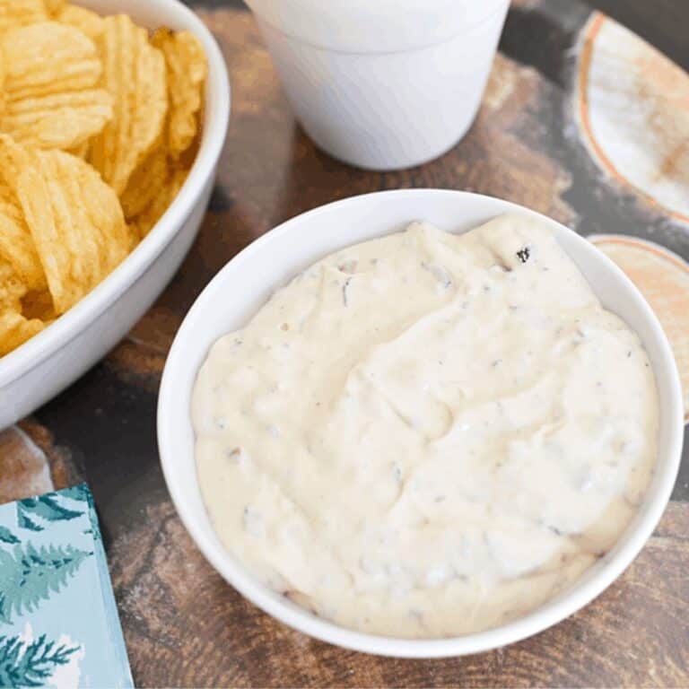 Cream Cheese Bacon Dip Recipe with Sage