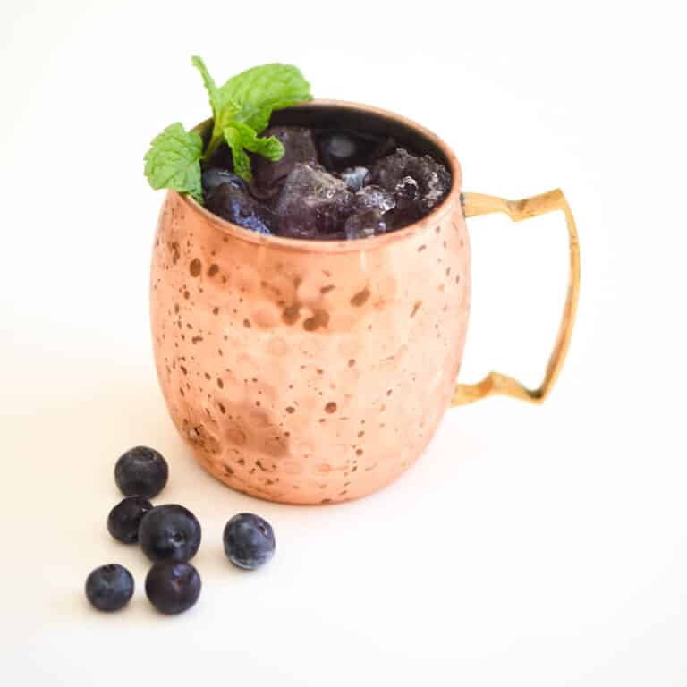 Delicious Blueberry Moscow Mule Recipe