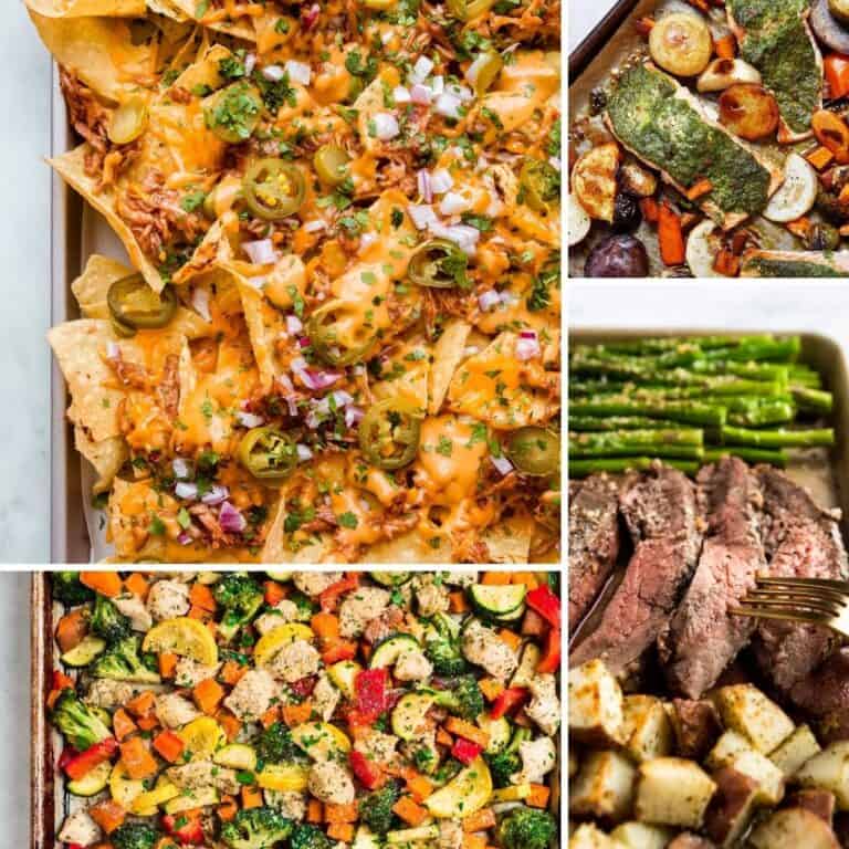 22 Easy Sheet Pan Dinner Recipes {One Sheet Pan Meals}