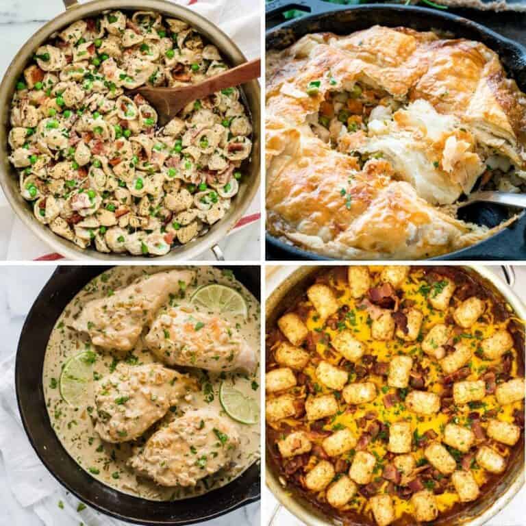 20 Easy Chicken Skillet Recipes