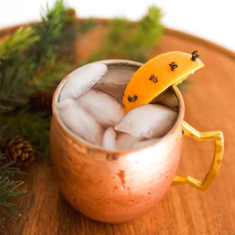 Easy Holiday Mule Recipe (Christmas Mule Recipe)