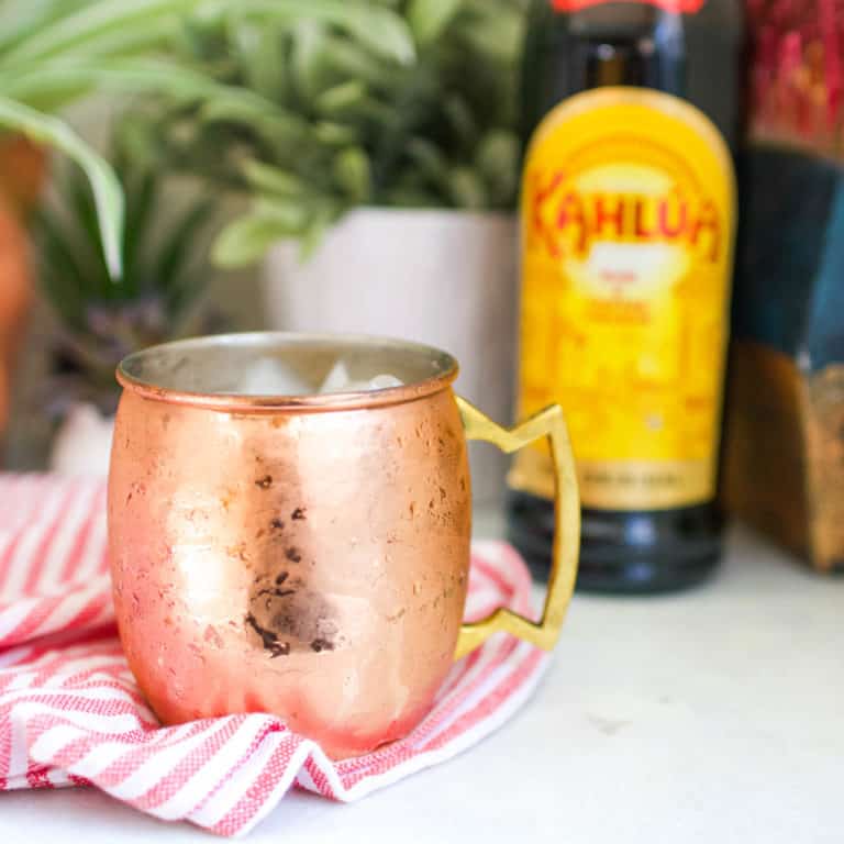 White Russian Mule Recipe: Kahula Mule Cocktail