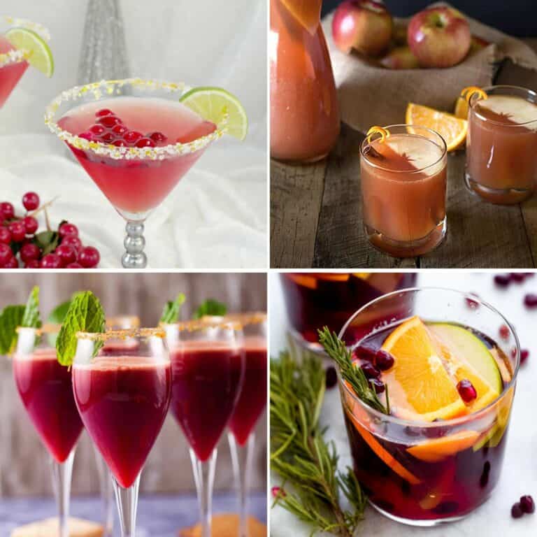 25 Tasty Virgin Drinks and Holiday Mocktails for Thanksgiving